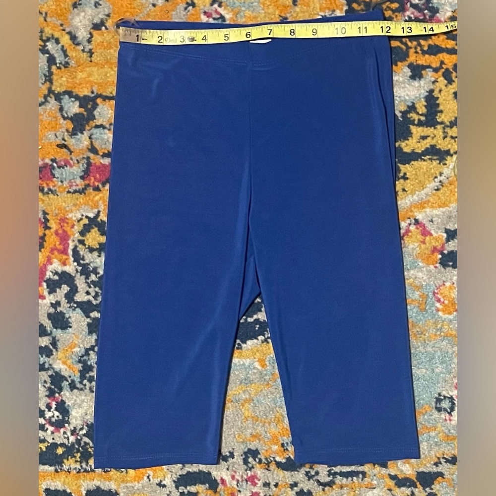 Women's Blue Sleeveless 2piece Short set - Picture 4 of 5